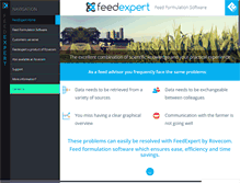 Tablet Screenshot of feedexpert.com